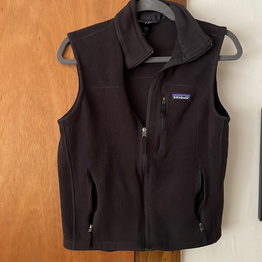 Patagonia synchilla zip up vest